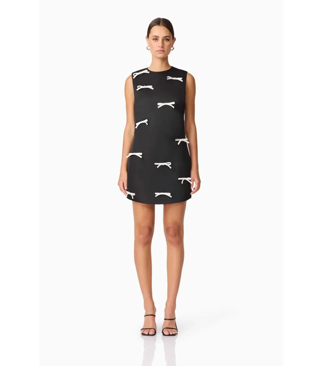 Elliatt Ursula Mini Dress Black Size AU 10 for rent on The Volte - main image