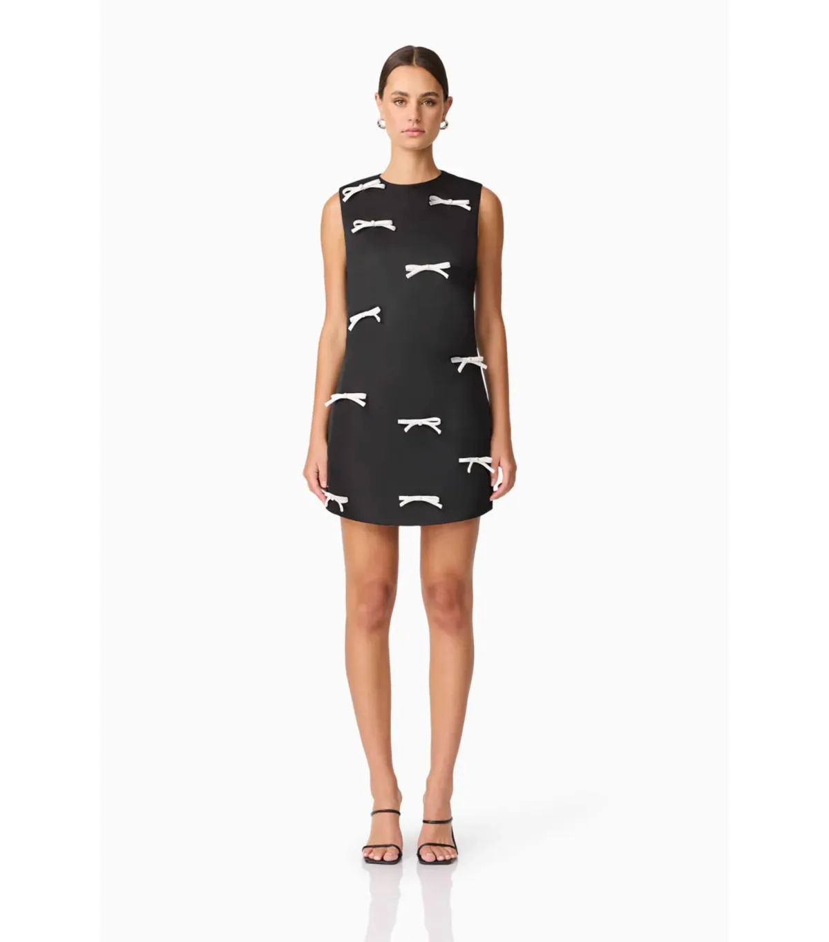 Elliatt Ursula Mini Dress Black Size AU 10 for rent on The Volte - main image