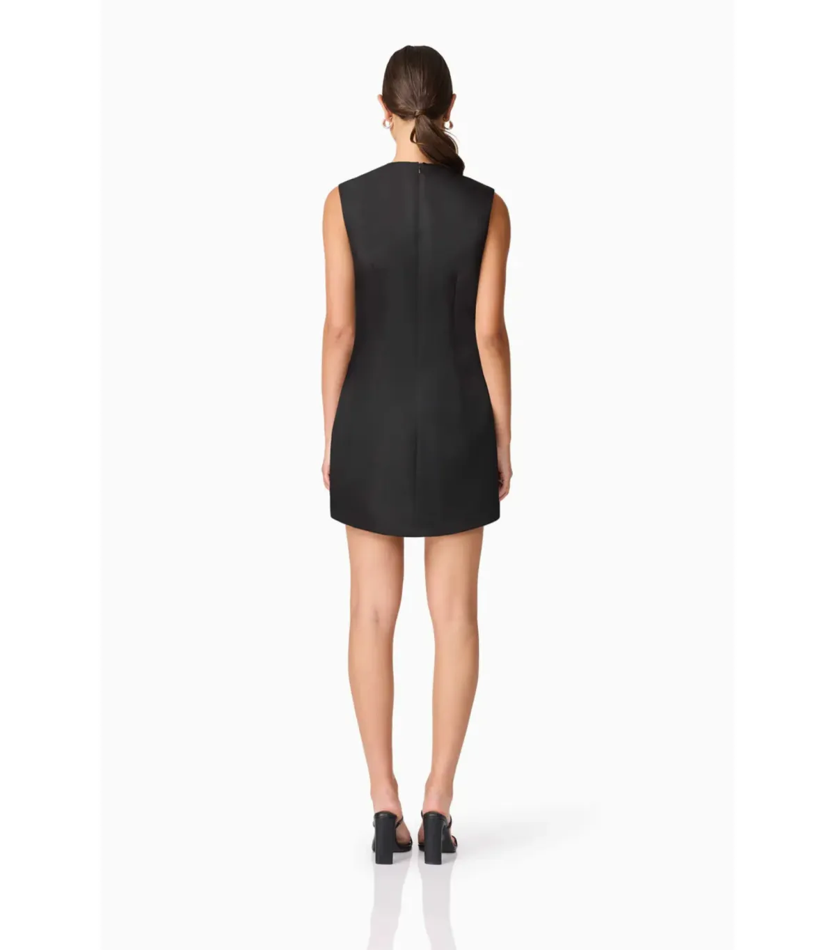 Elliatt Ursula Mini Dress Black Size AU 10 - Image 3