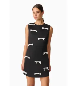 Elliatt Ursula Mini Dress Black Size AU 10 for rent on The Volte - image 2