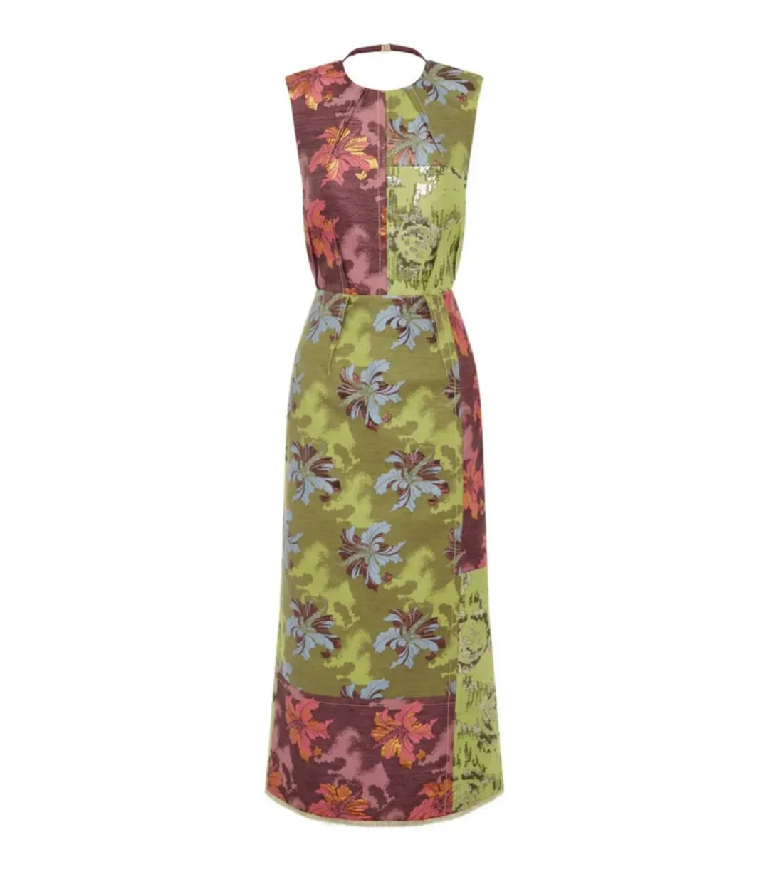Alémais Adriana Jacquard Midi Gown Multi Size AU 10 for rent on The Volte - main image