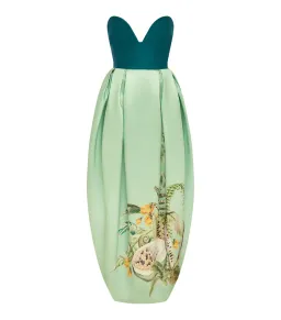 Alémais Alémais Anita Maxi Gown Green Size AU 8 for rent on The Volte - image 5