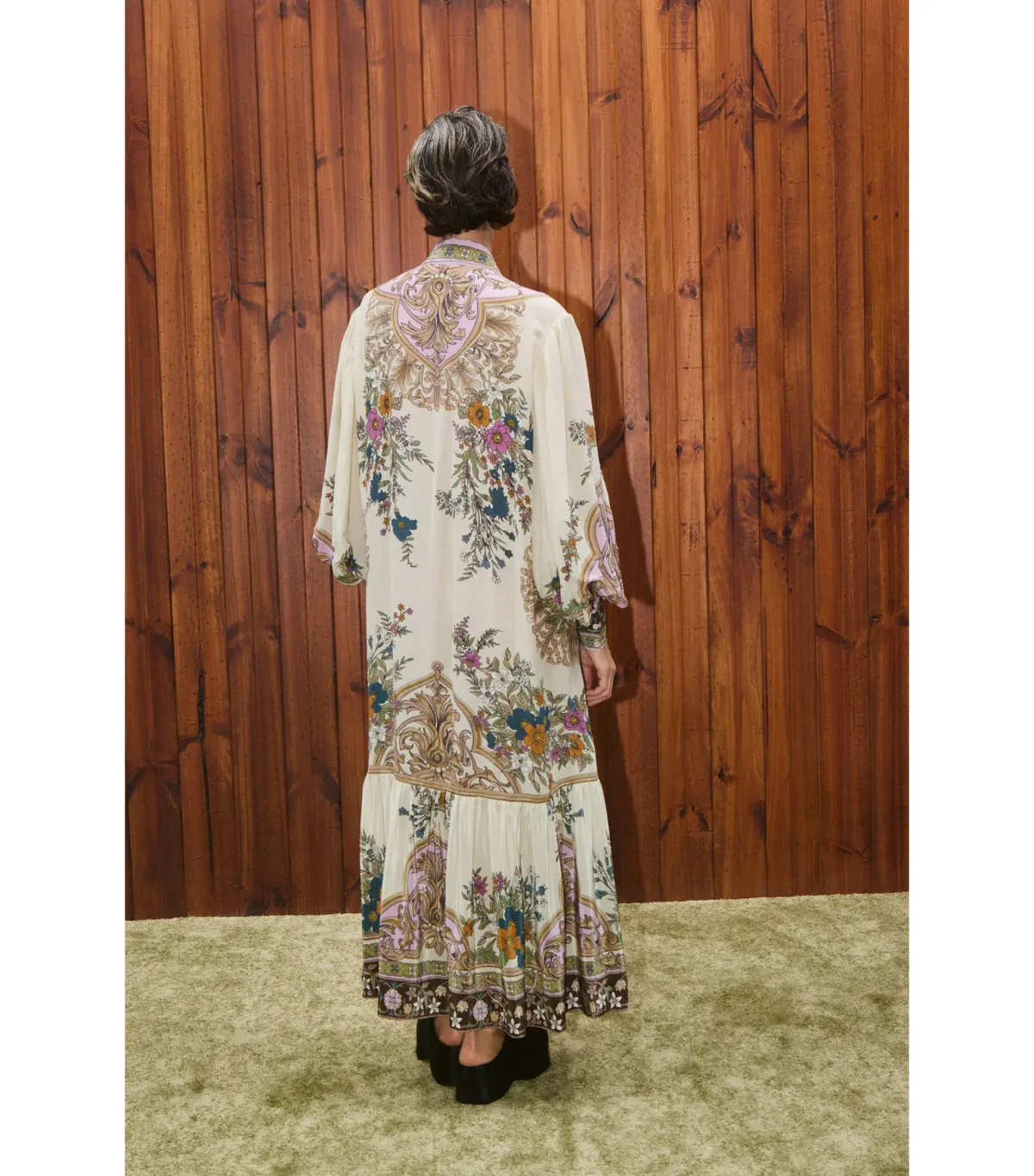 Alémais Antoinette Maxi Shirtdress Print Size AU 12 - Image 3
