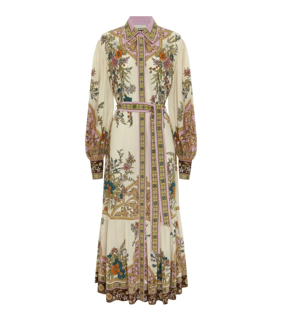 Alémais Antoinette Maxi Shirtdress Print Size AU 12 for rent on The Volte - main image