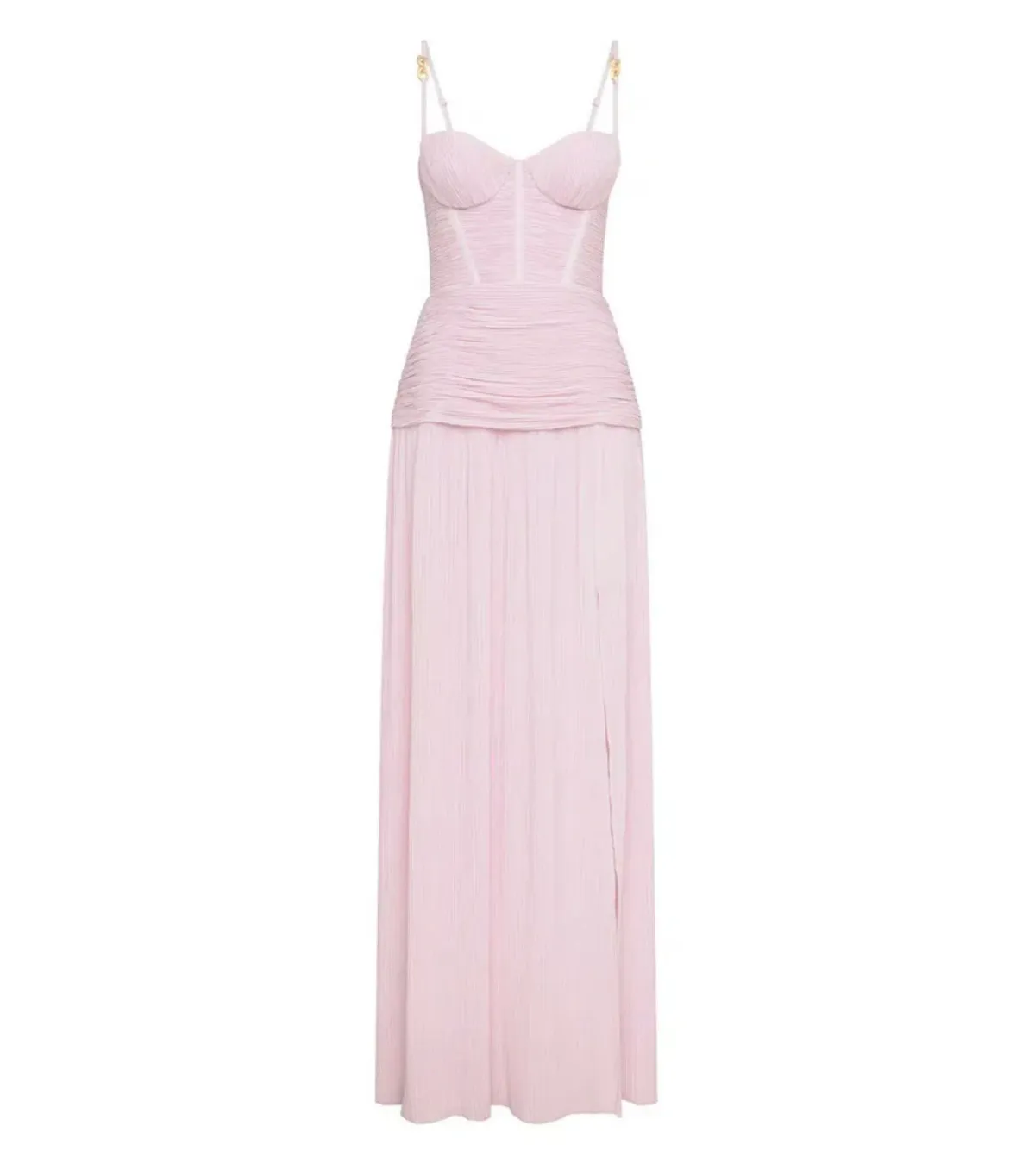 Manning Cartell Double Time Pleat Maxi Dress Hydrangea Size AU 4 - Image 3