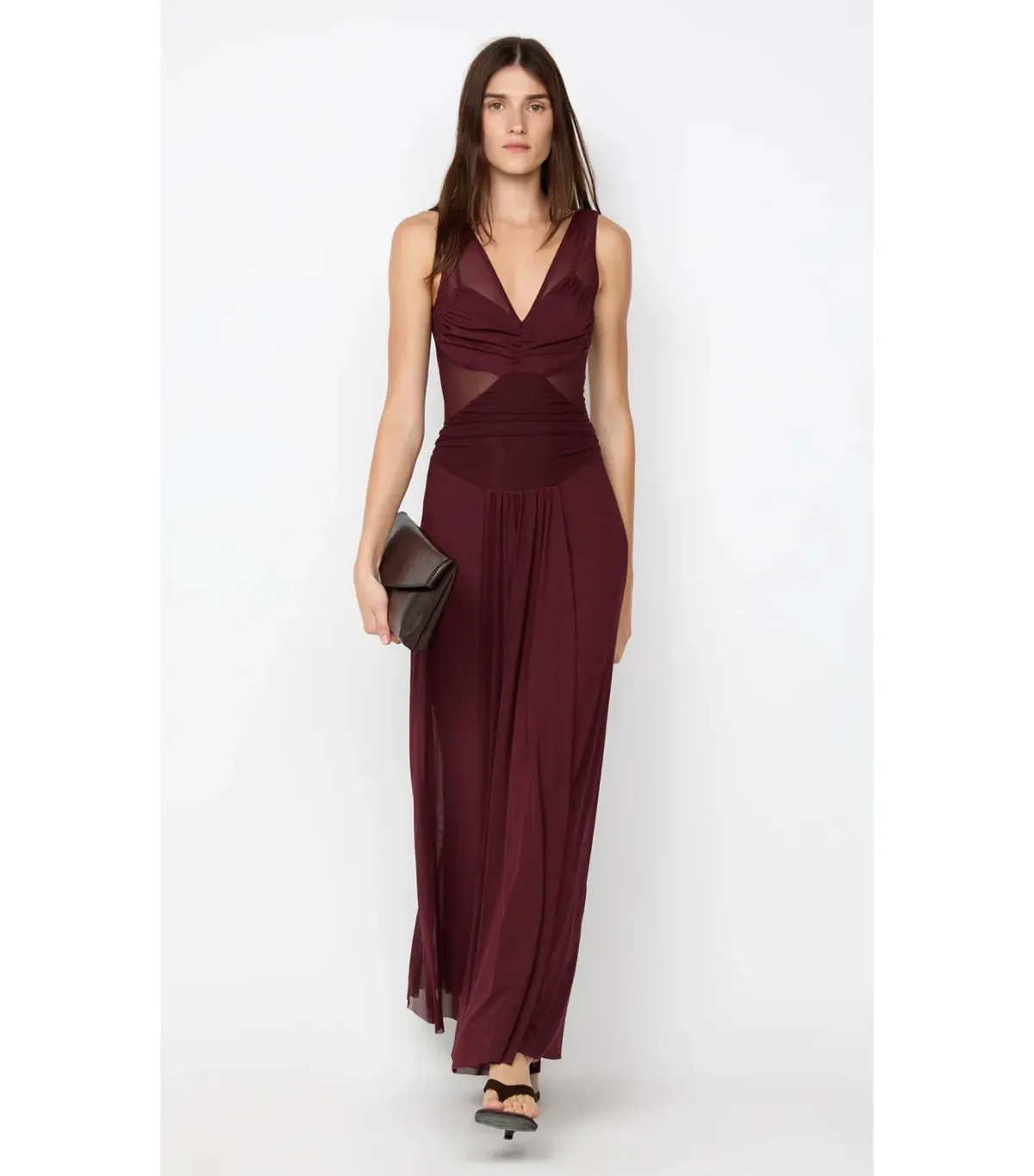 ❤️ Bec & Bridge Jimena Maxi Dress Plum Size AU 8 ❤️ - Image 1