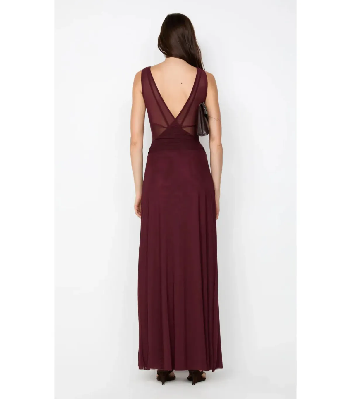 ❤️ Bec & Bridge Jimena Maxi Dress Plum Size AU 8 ❤️ - Image 2