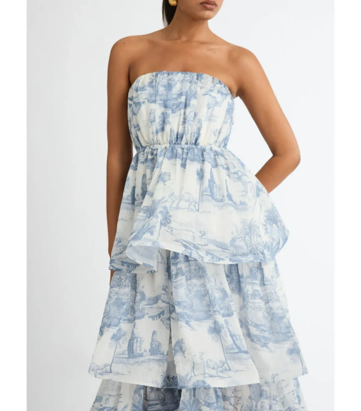 Sheike Sanctuary Midi Dress Print Size AU 6 - Image 2