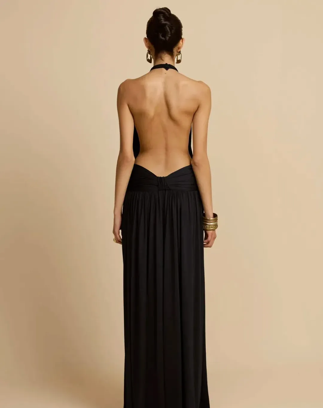 Arcina Ori Santina Dress Black Size 8 for rent on The Volte - main image