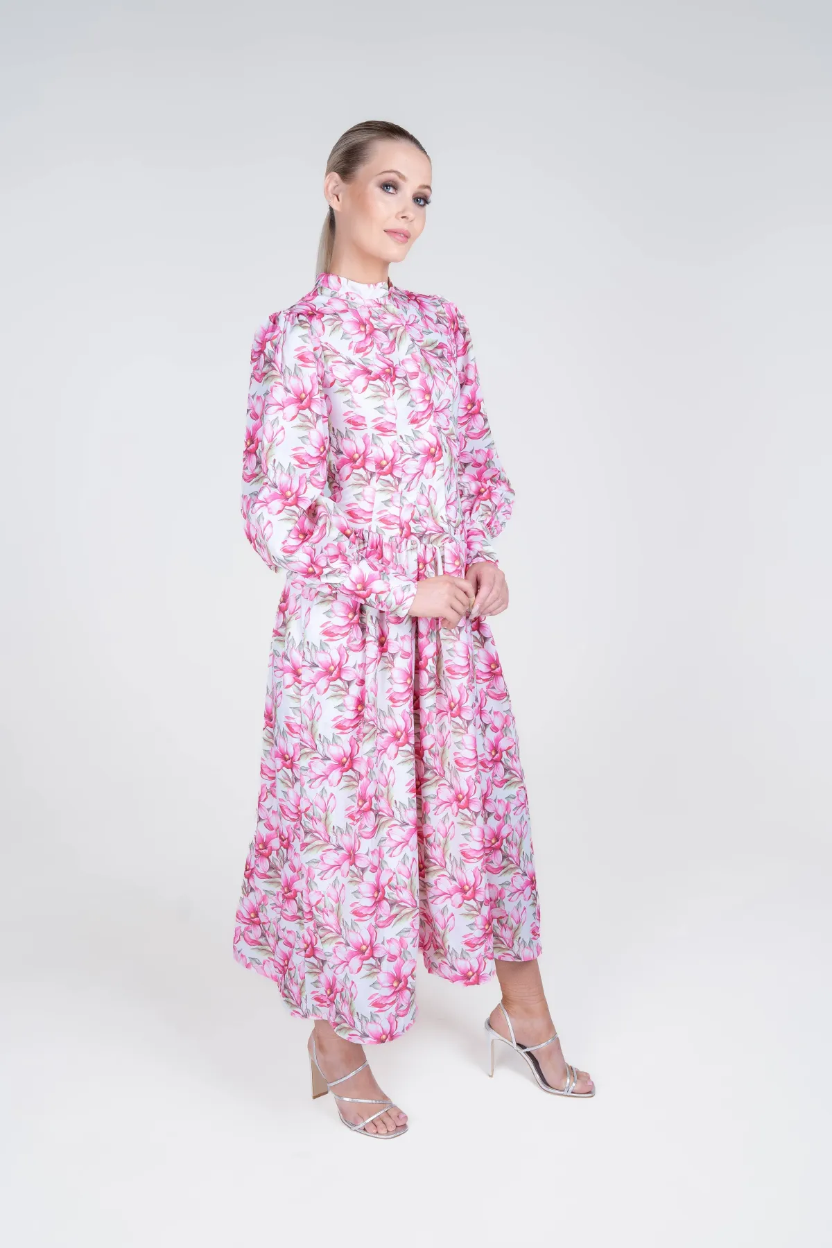 Justin Tong Tamera Dress Multi Size 10 - Image 3