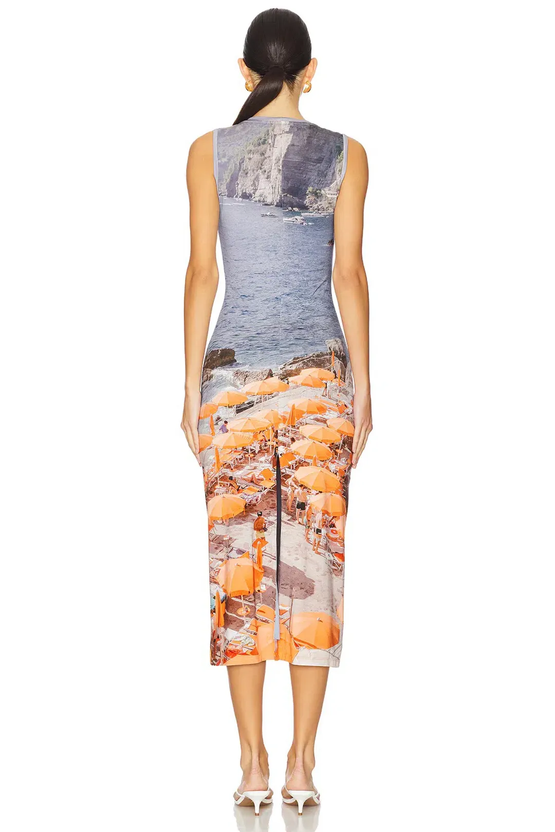 Roame | Theodore Dress in Zest for rent on The Volte - main image