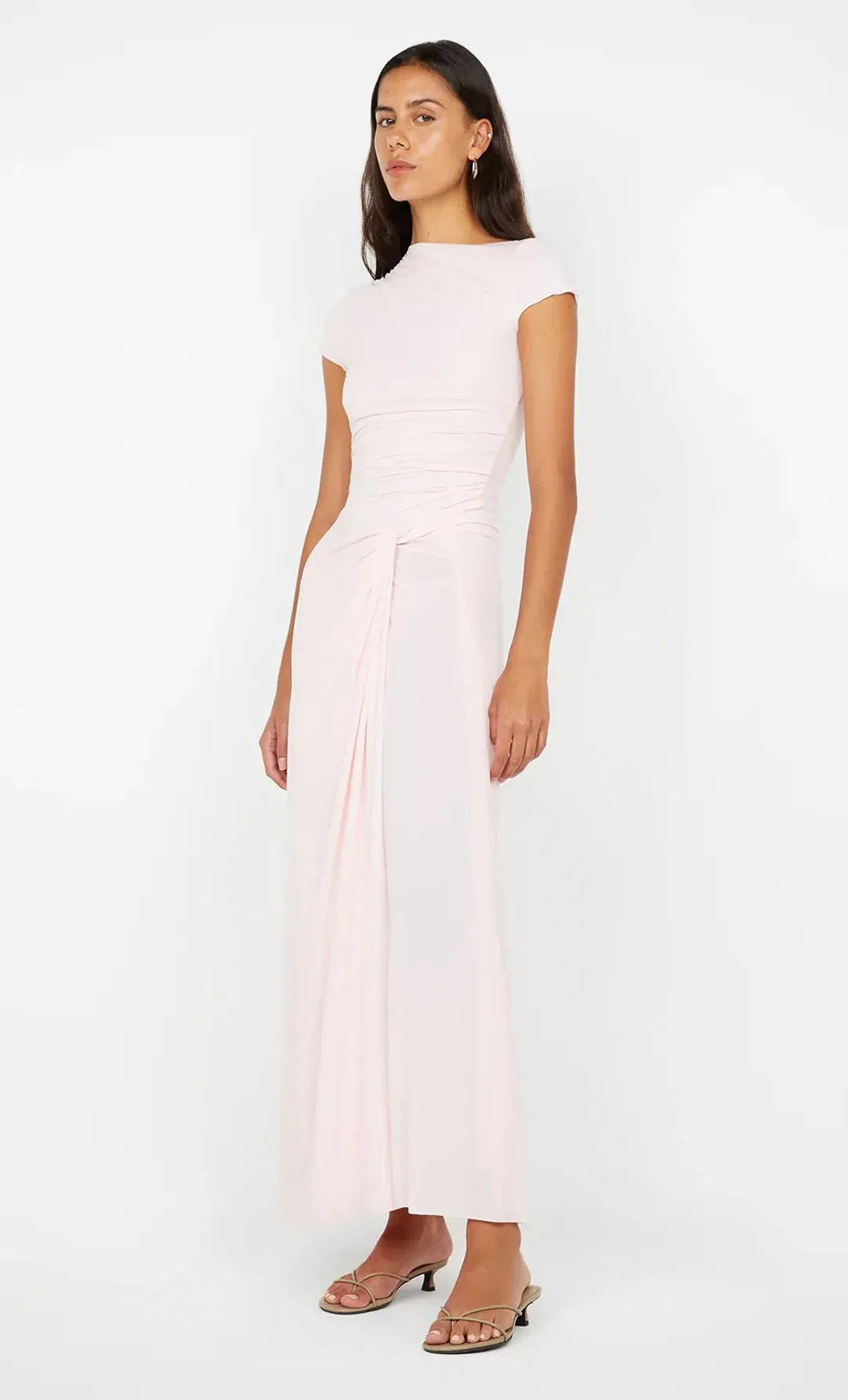 Susie Maxi Dress in ballet pink bec and bridge , Pink Size 8 for rent on The Volte - main image