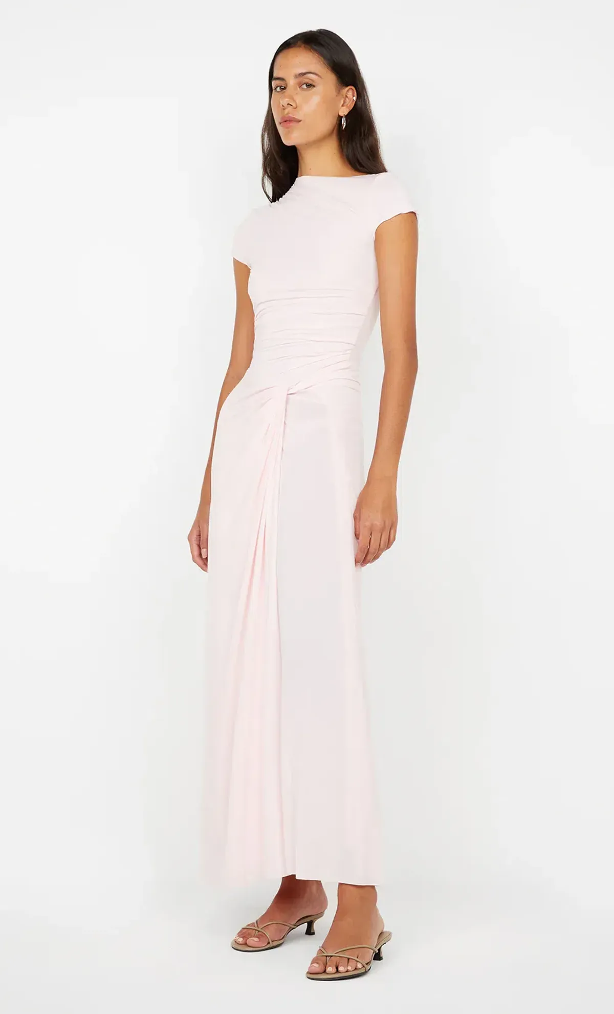 Susie Maxi Dress in ballet pink bec and bridge , Pink Size 8 - Image 2