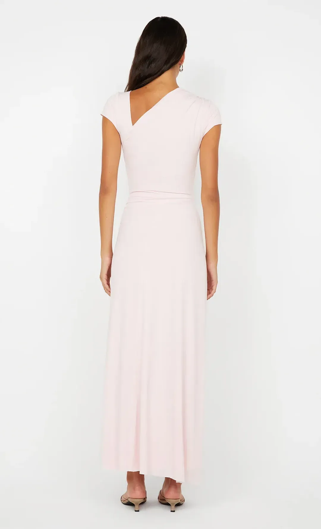 Susie Maxi Dress in ballet pink bec and bridge , Pink Size 8 for rent on The Volte - main image