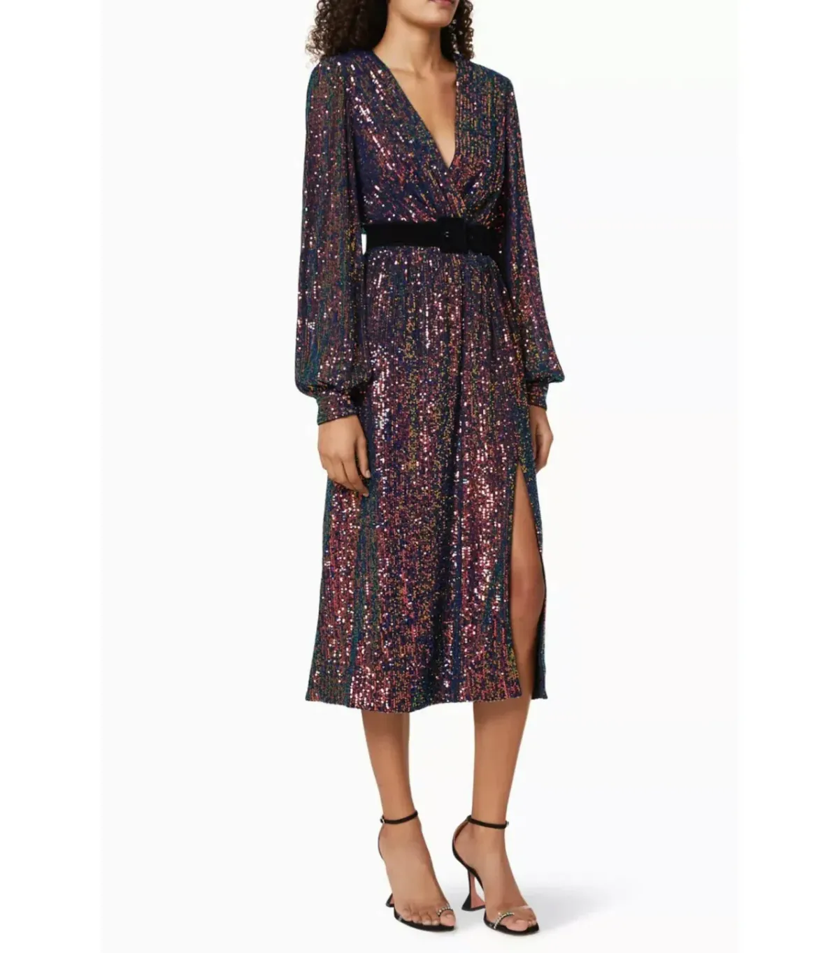 Rebecca Vallance Roxbury Midi Dress Sequin Size AU 14 NWT - Image 2