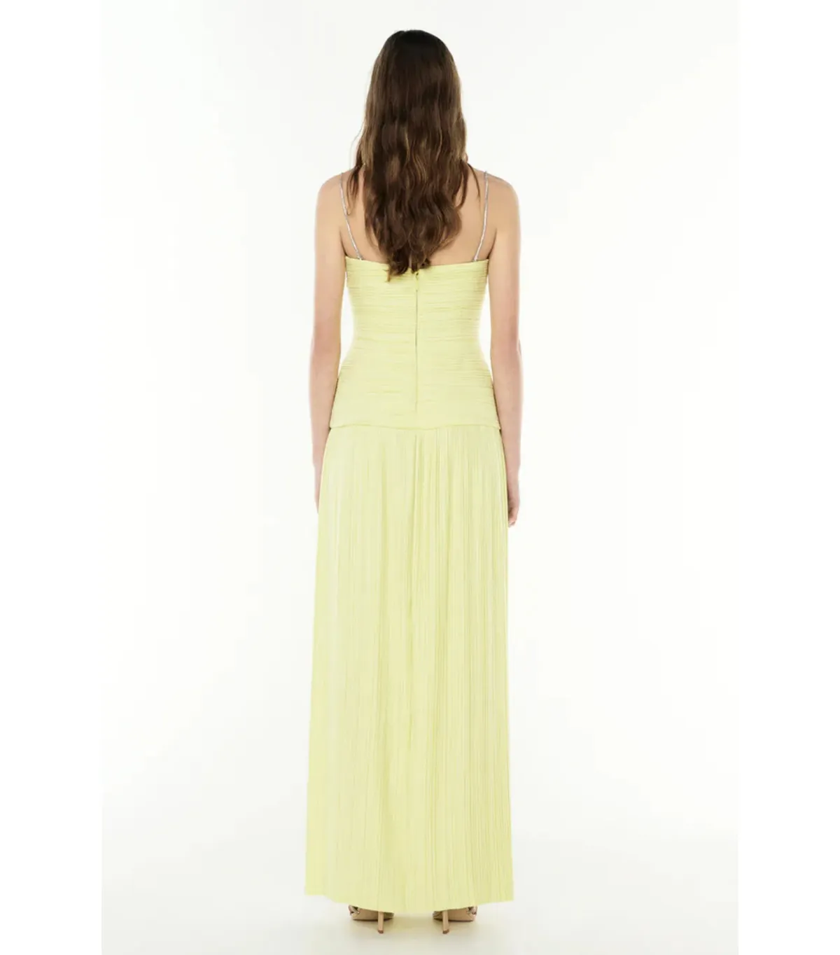 Manning Cartell Royal Debut Maxi Dress in Lemon Yellow Size AU 12 - Image 6