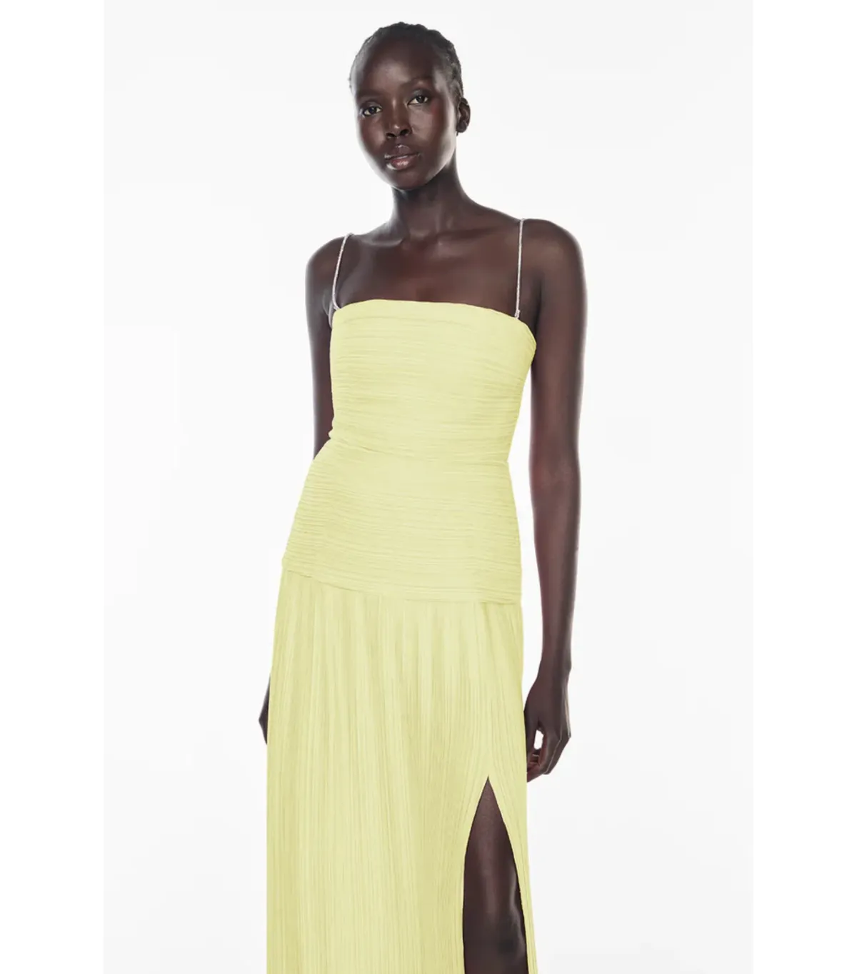Manning Cartell Royal Debut Maxi Dress in Lemon Yellow Size AU 12 - Image 2