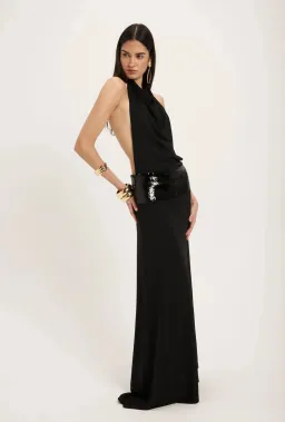 Ance Gria Adele Gown Black Size S/Au 8 for rent on The Volte - image 3
