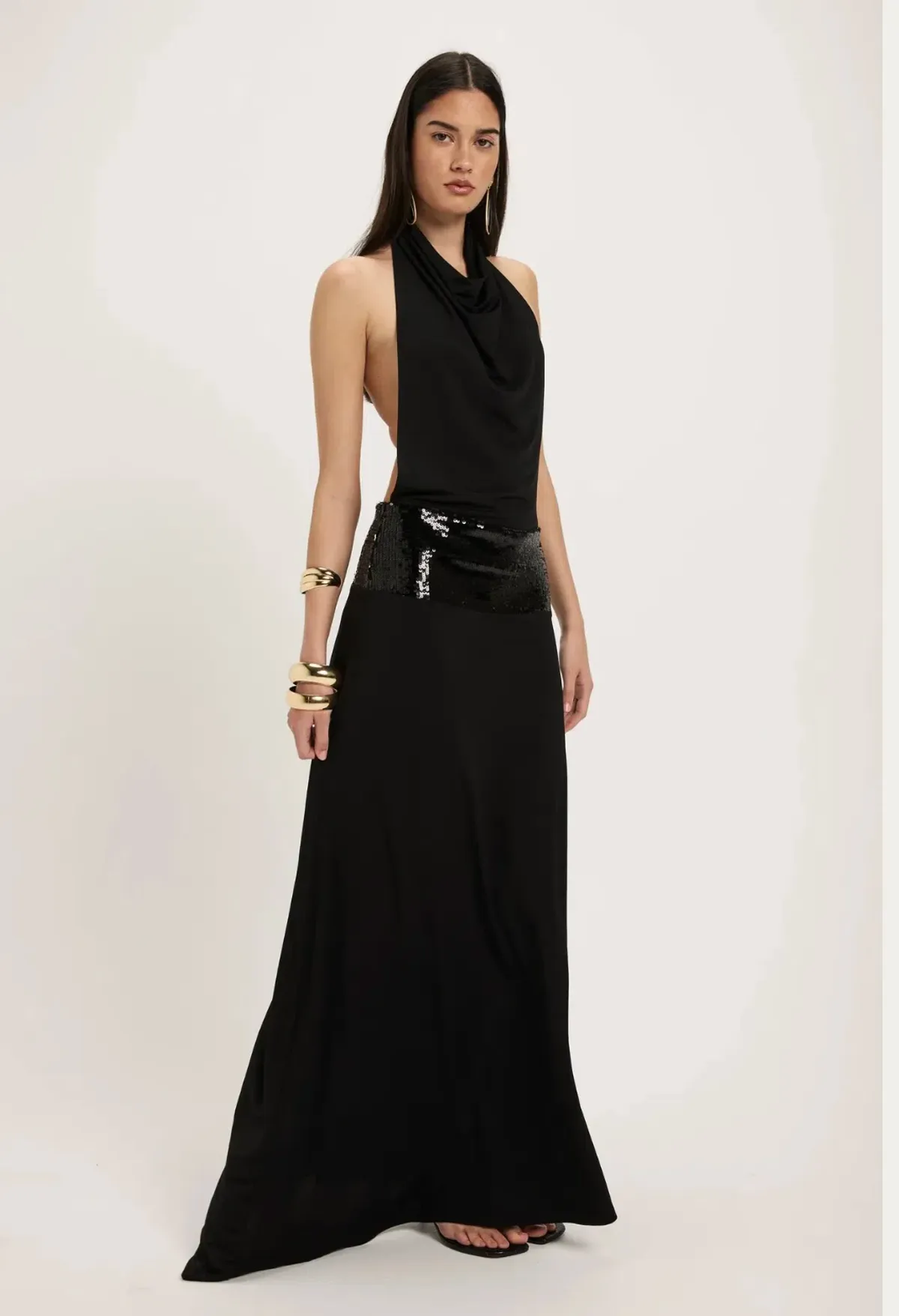 Ance Gria Adele Gown Black Size S/Au 8 - Image 1