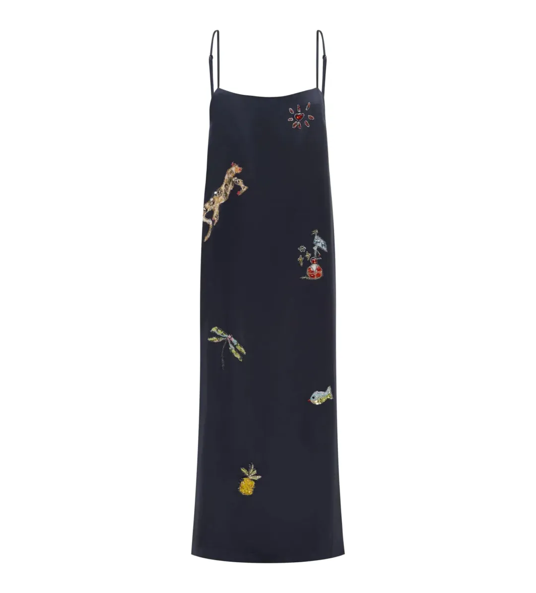 Alémais Fontaine Slip Midi Dress Print Size 4 for rent on The Volte - main image