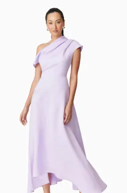 Elliatt Marissa One Shoulder Gown in Purple Size AU 8/S for rent on The Volte - image 5