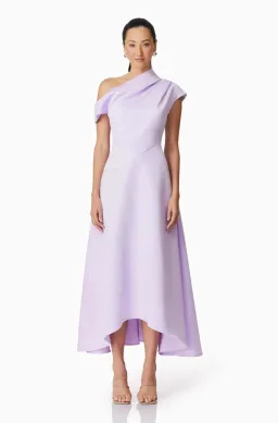 Elliatt Marissa One Shoulder Gown in Purple Size AU 8/S for rent on The Volte - image 2