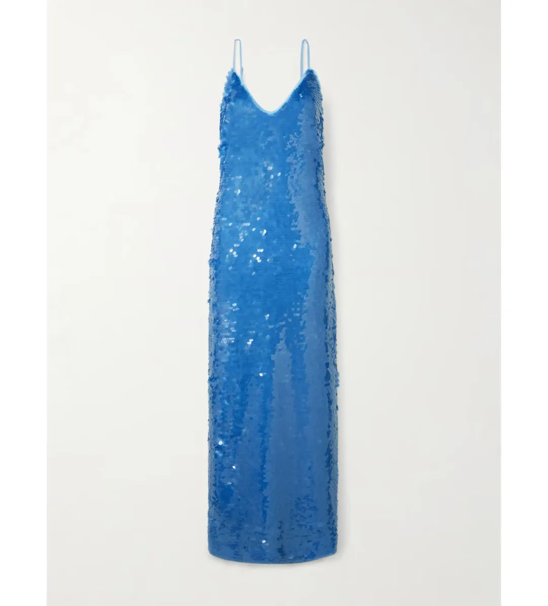 Alemais Stellar Sequin Slip Maxi Dress Exclusive Blue Size 6 for rent on The Volte - main image