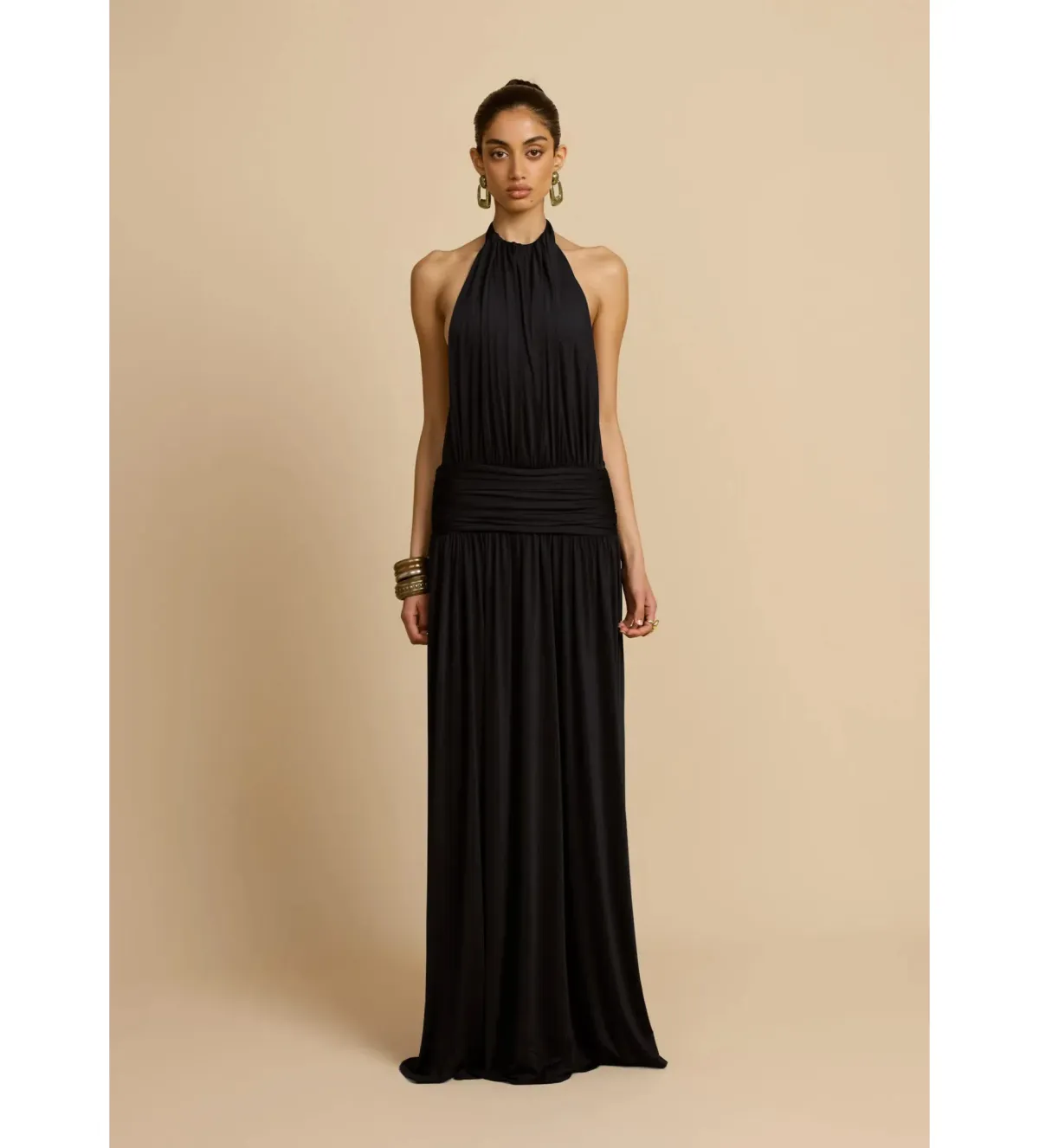 Arcina Ori Santina Maxi Dress in black Size 6 - Image 1