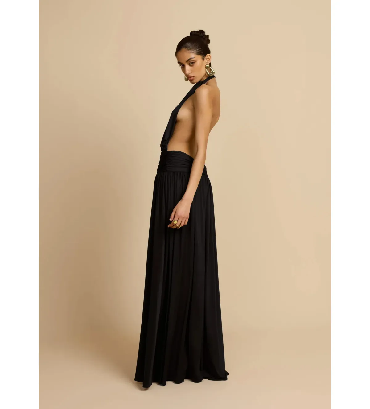Arcina Ori Santina Maxi Dress in black Size 6 - Image 3
