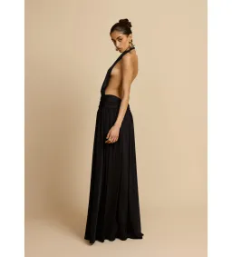 Arcina Ori Santina dress in black size 8 for rent on The Volte - image 3