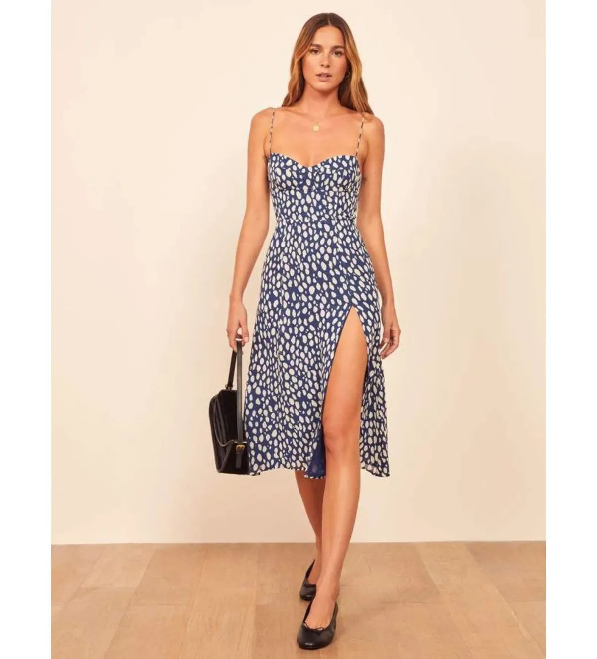 Reformation Juliette Midi Dress Size AU 8 - Image 1