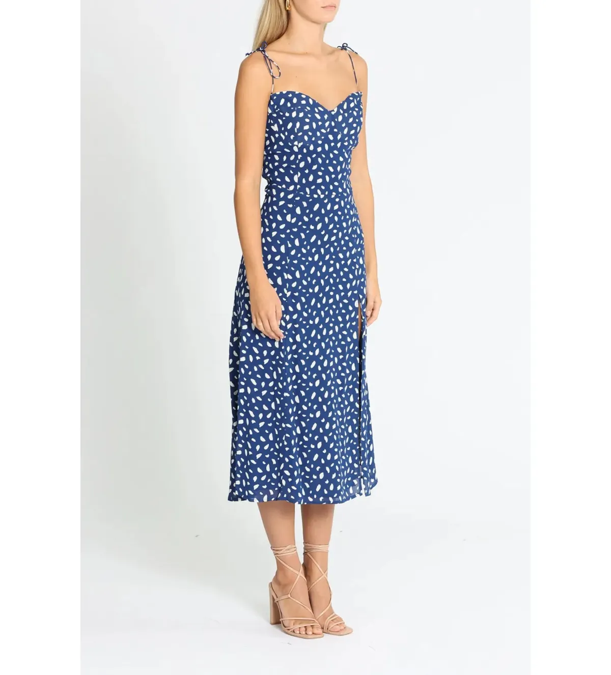 Reformation Juliette Midi Dress Size AU 8 - Image 3