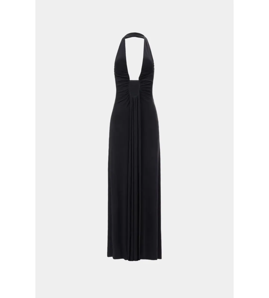 Misha Jennifer Cupro Maxi Dress Black Size XS/AU 6 for rent on The Volte - main image