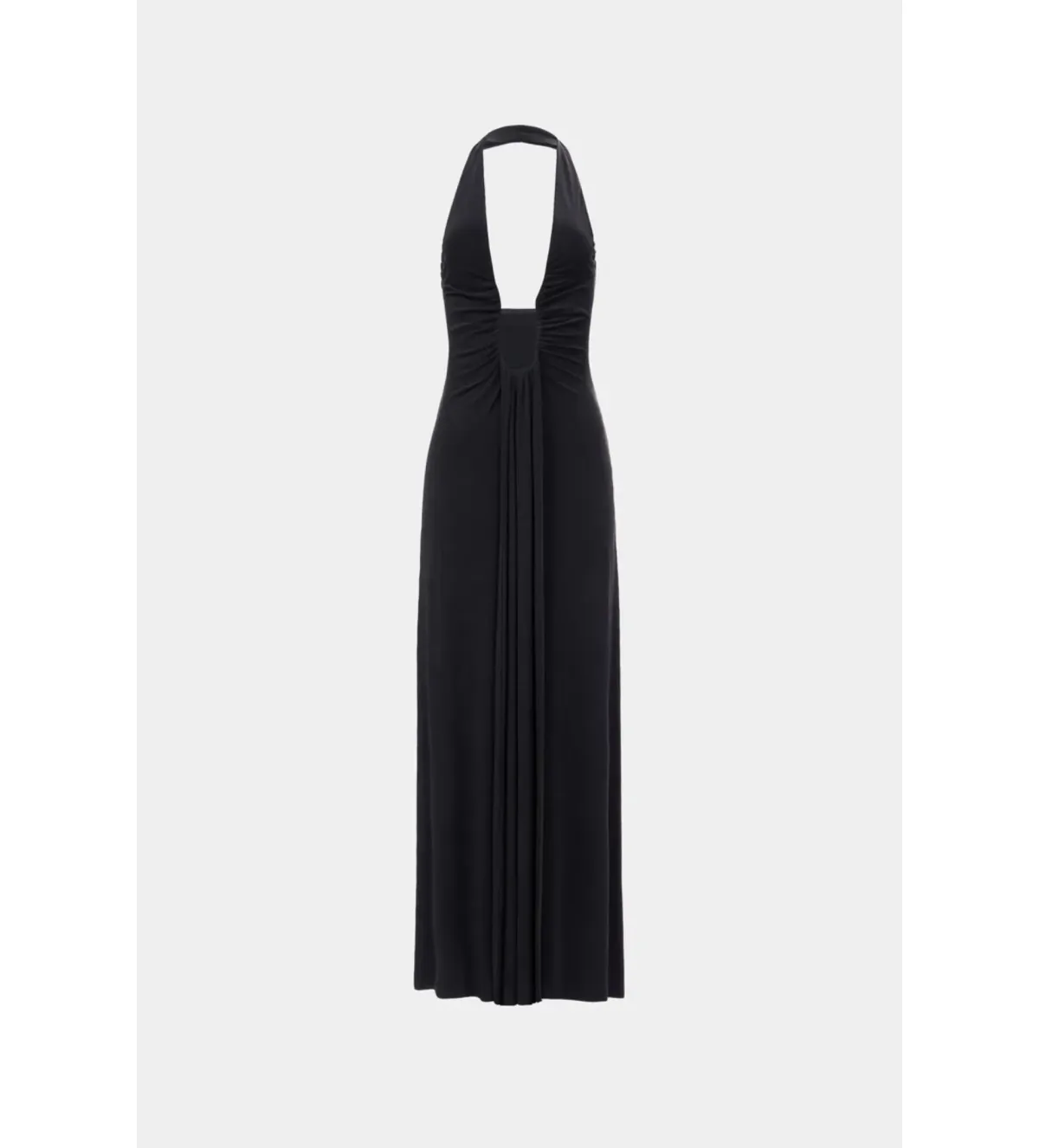 Misha Jennifer Cupro Maxi Dress Black Size XS/AU 6 - Image 5