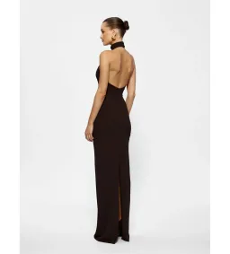 Effie Kats Rhi Gown Coffee Brown Size S/AU 8 for rent on The Volte - image 6