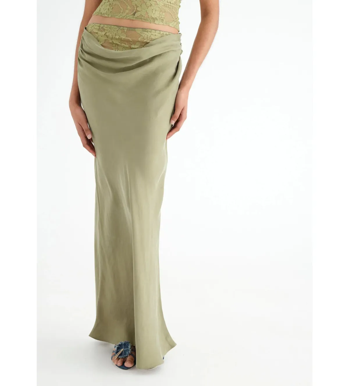 Benni Miko Maxi Set in Pear Size 8 - Image 5