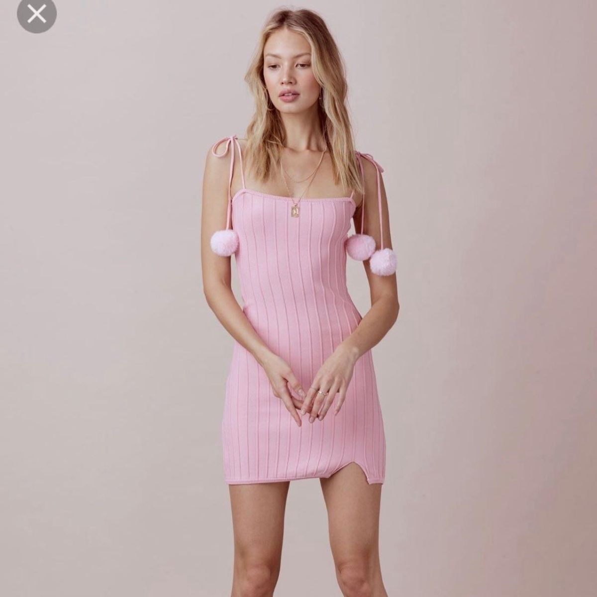 For Love and Lemons BonBon Mini Dress for rent on The Volte - main image
