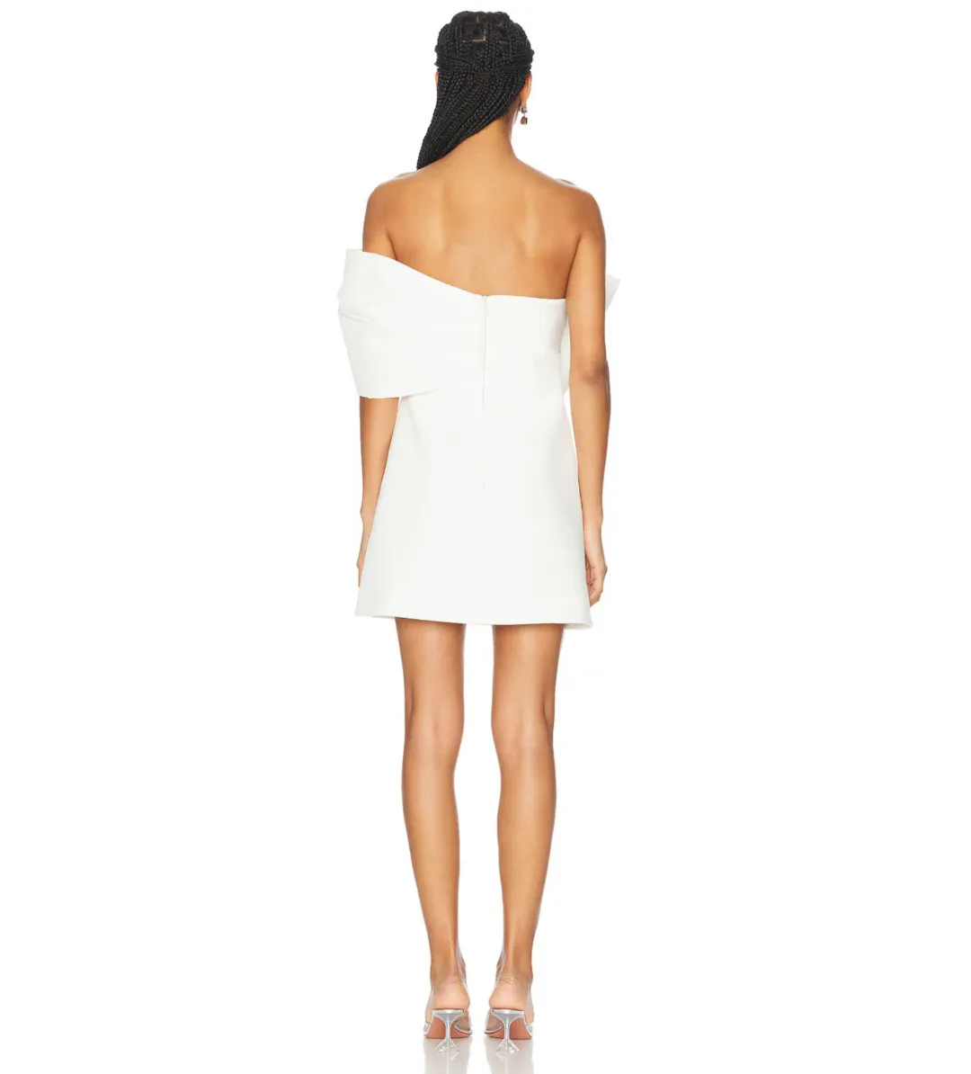 Rachel Gilbert Kace Mini Dress Ivory Size AU6 for rent on The Volte - main image