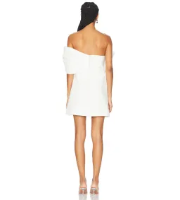 Rachel Gilbert Kace Mini Dress Ivory Size AU6 for rent on The Volte - image 3