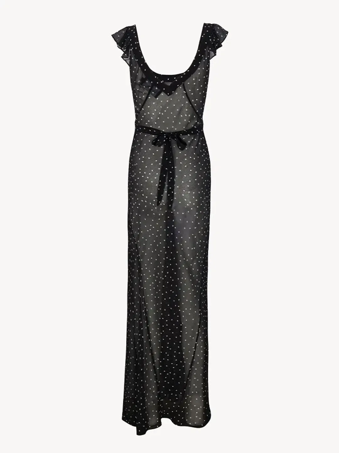 Realisation Par the Lila in Celestial Mesh Polka Dot Maxi Size S/AU 8 for rent on The Volte - main image