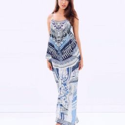 CAMILLA Tales of Batik Low Back Layered Dress Size XS for rent on The Volte - image 1