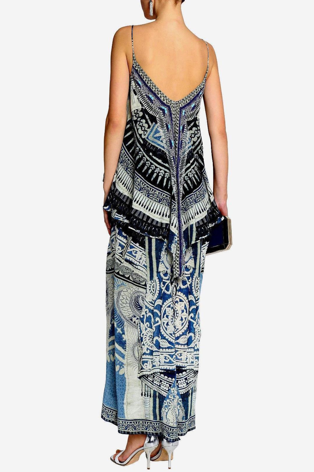 CAMILLA Tales of Batik Low Back Layered Dress Size XS for rent on The Volte - main image