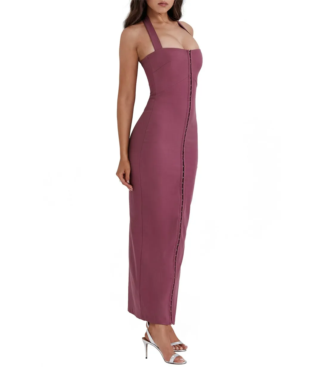 House of CB Mia Maxi Dress Nocturne Size M / AU 10 for rent on The Volte - main image