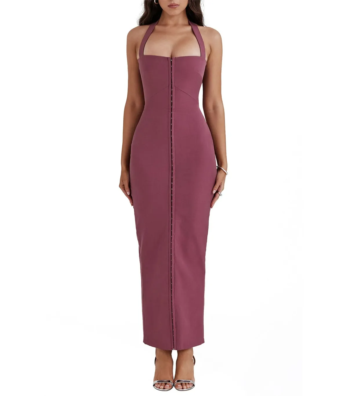 House of CB Mia Maxi Dress Nocturne Size M / AU 10 for rent on The Volte - main image