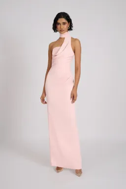 Eliya The Label Kristine Maxi Gown Blush Size L / AU 12 for rent on The Volte - image 1