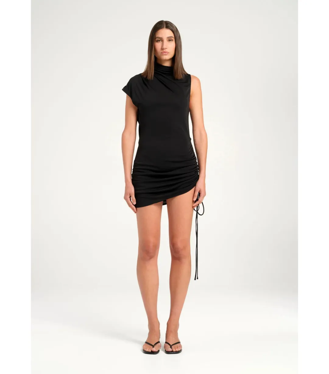 Benni Seb Mini Dress Black Size AU 6 for rent on The Volte - main image