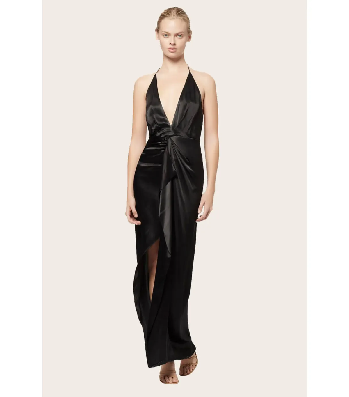 Manning Cartell Dream Girl Maxi Dress Black Size AU 8 for rent on The Volte - main image