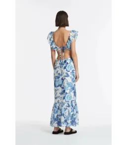 Sir the label Amaris Frill Midi Dress Floral Size 0 for rent on The Volte - image 3
