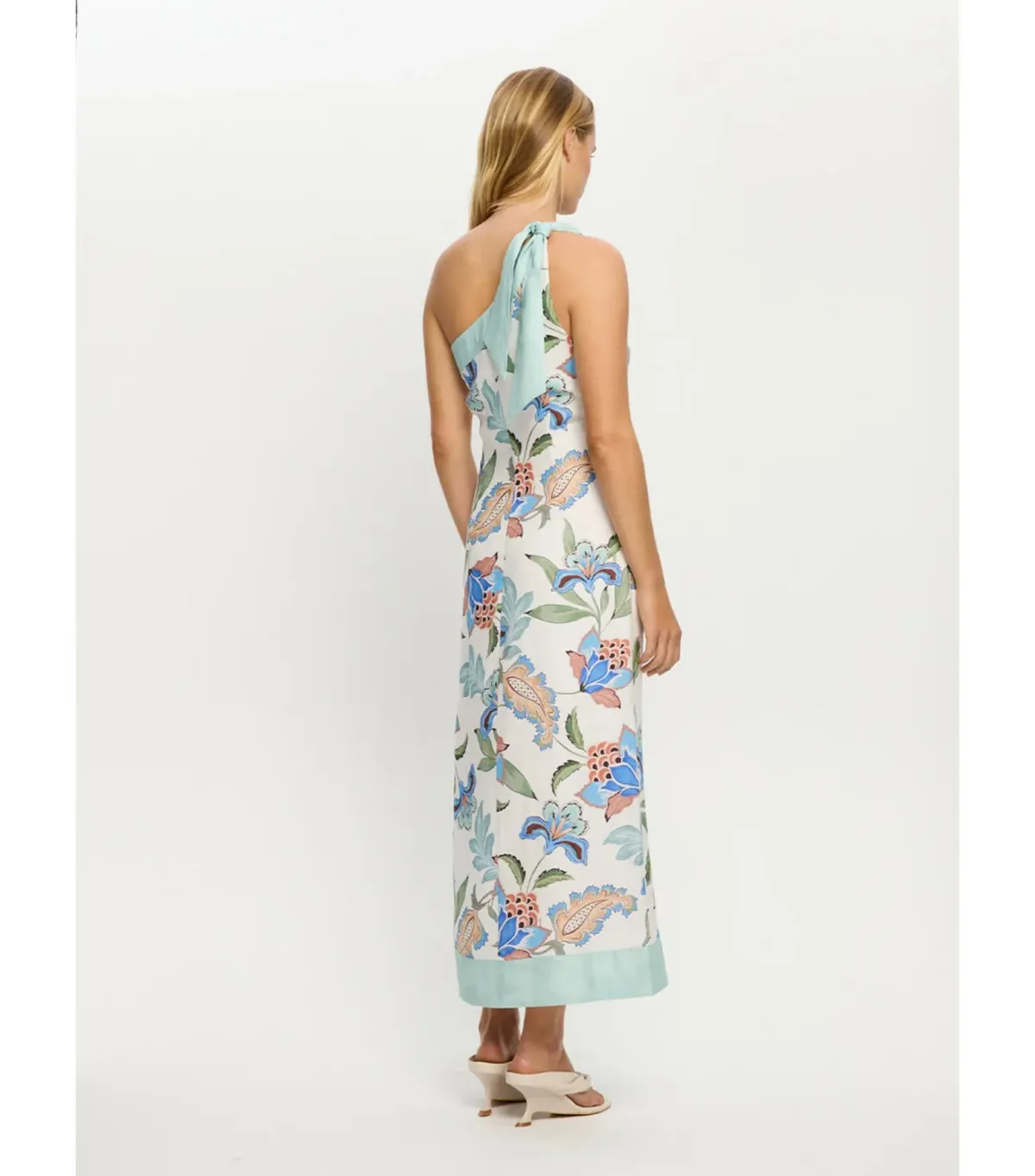 Kivari Azure Midi Dress Floral Size AU 12 - Image 3