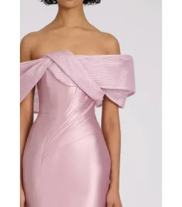 Eliya The Label Annika Midi Dress Mauve Size AU 8 for rent on The Volte - image 4